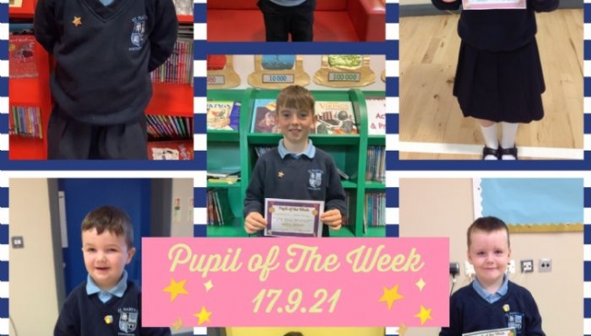 Pupil of The Week 2021-22